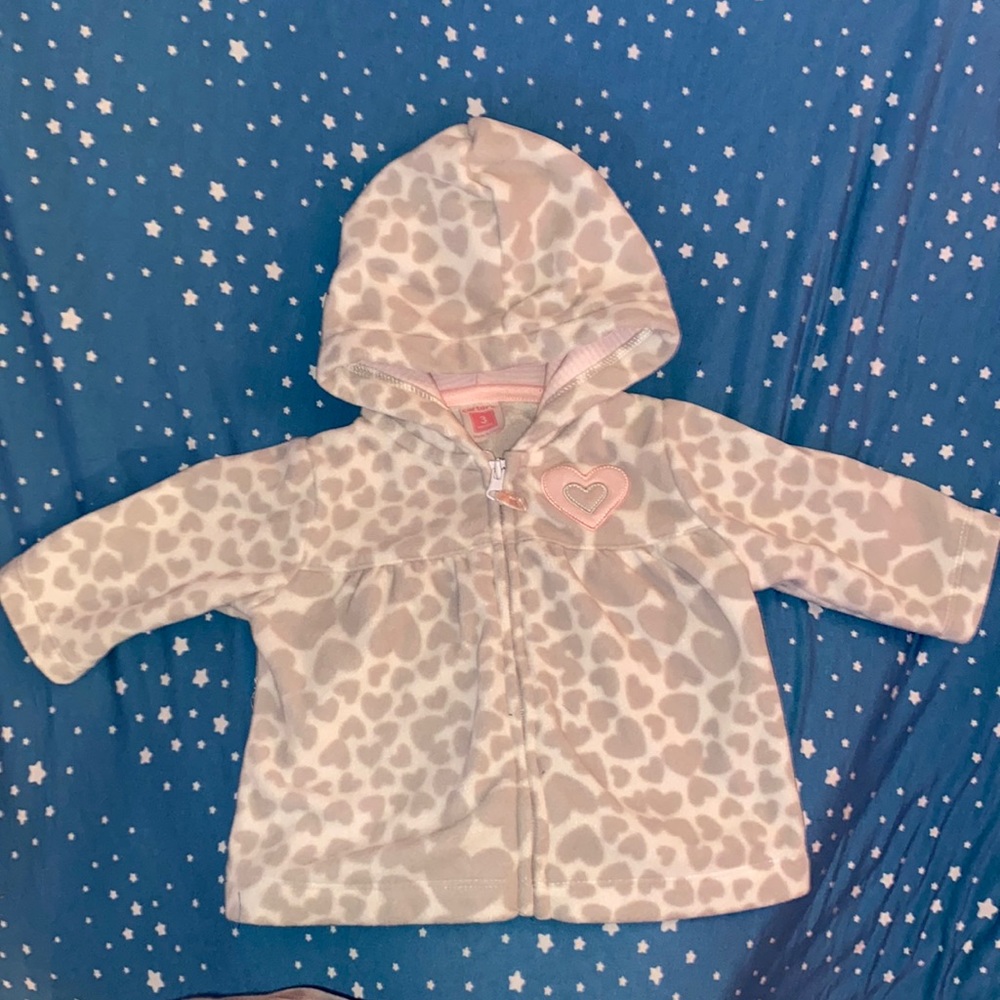 Carters baby girl fleece jacket